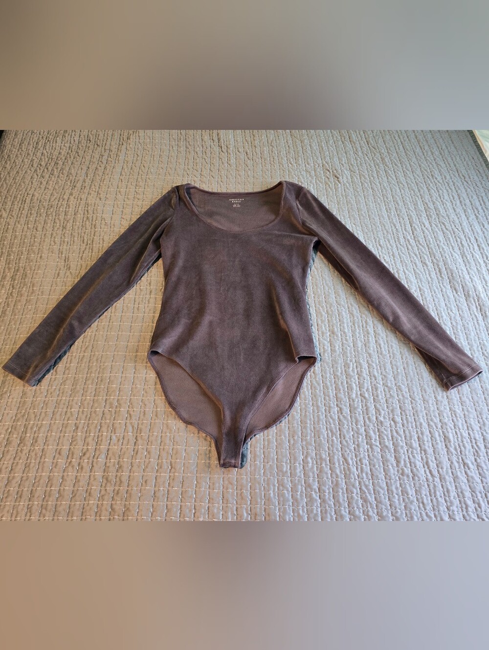 American Eagle Outfitters Long Sleeve One-Piece Bodysuit